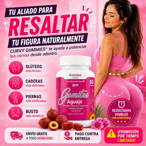 Curvi Gummies® PREMIUM 💃 ¿Quieres curvas que hablen por sí solas?